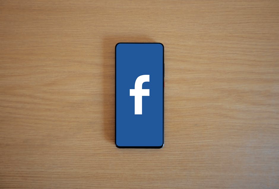 Anúncio do Facebook com gráficos de desempenho e segmentação